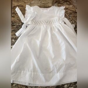 Charming White Kids Formal Dress
